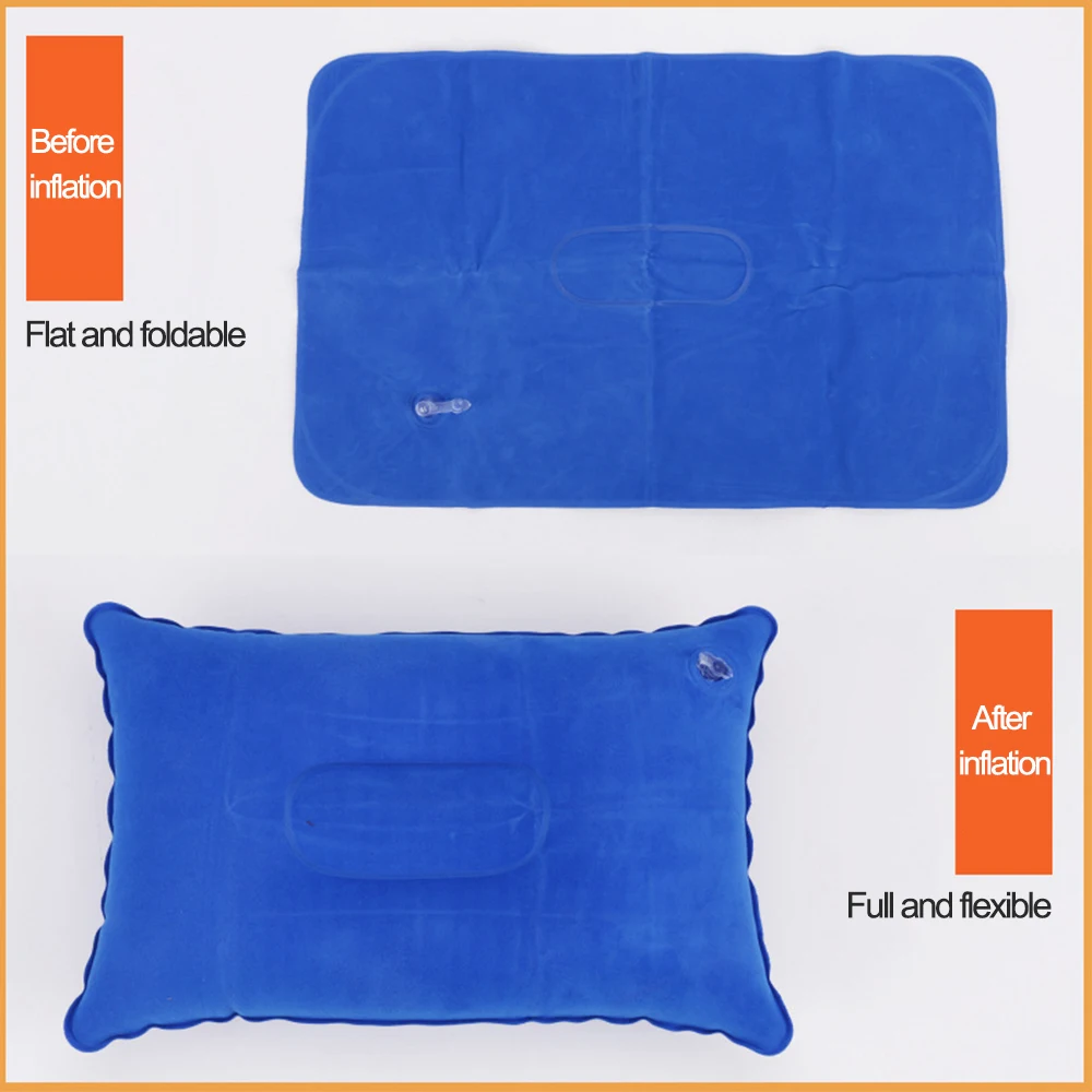 Сверхлегкая надувная воздушная подушка из ПВХ нейлоновая Подушка для сна