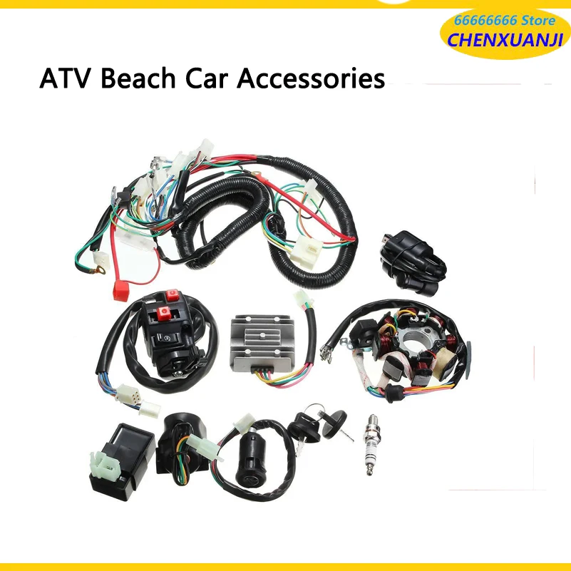 

Электропроводка для квадроциклов, пляжных автомобильных аксессуаров, куб. См 250 куб. См