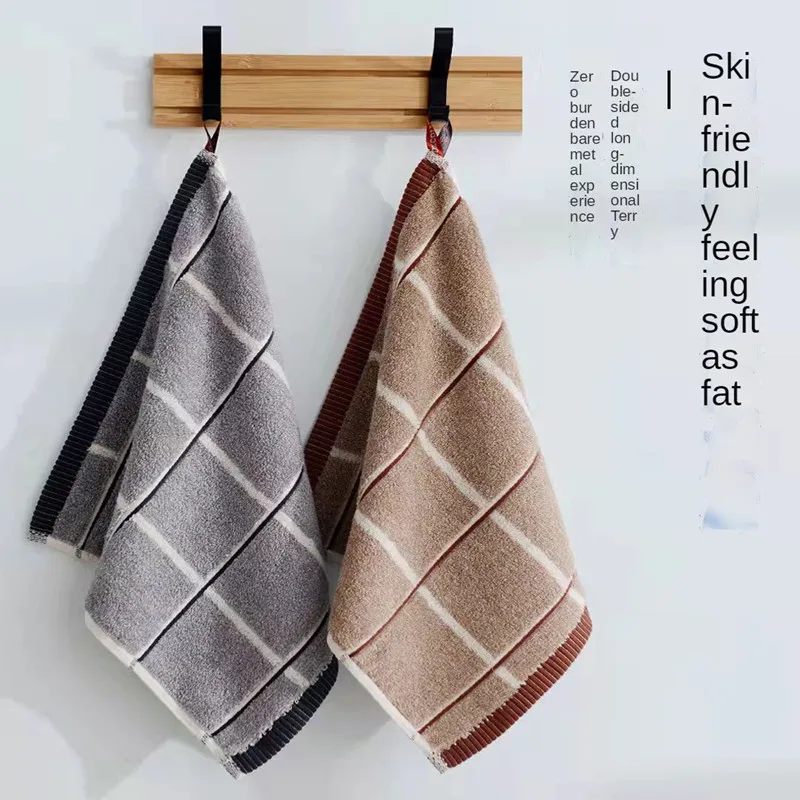 Полотенце для мытья лица мужчин высококачественное Большое Квадратное