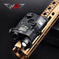 wadsn peq 15 nylon verson laser box%c2%a0only white flashlight%c2%a0 moment switch fit 20mm picatiny rail hunting rilfe accessories ngal