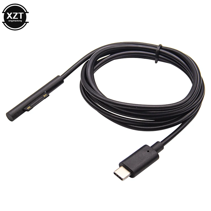1.5M Suitable For Microsoft Tablet Surface PRO3/4/5/6/GO Charging Cable PD To TYBE-C