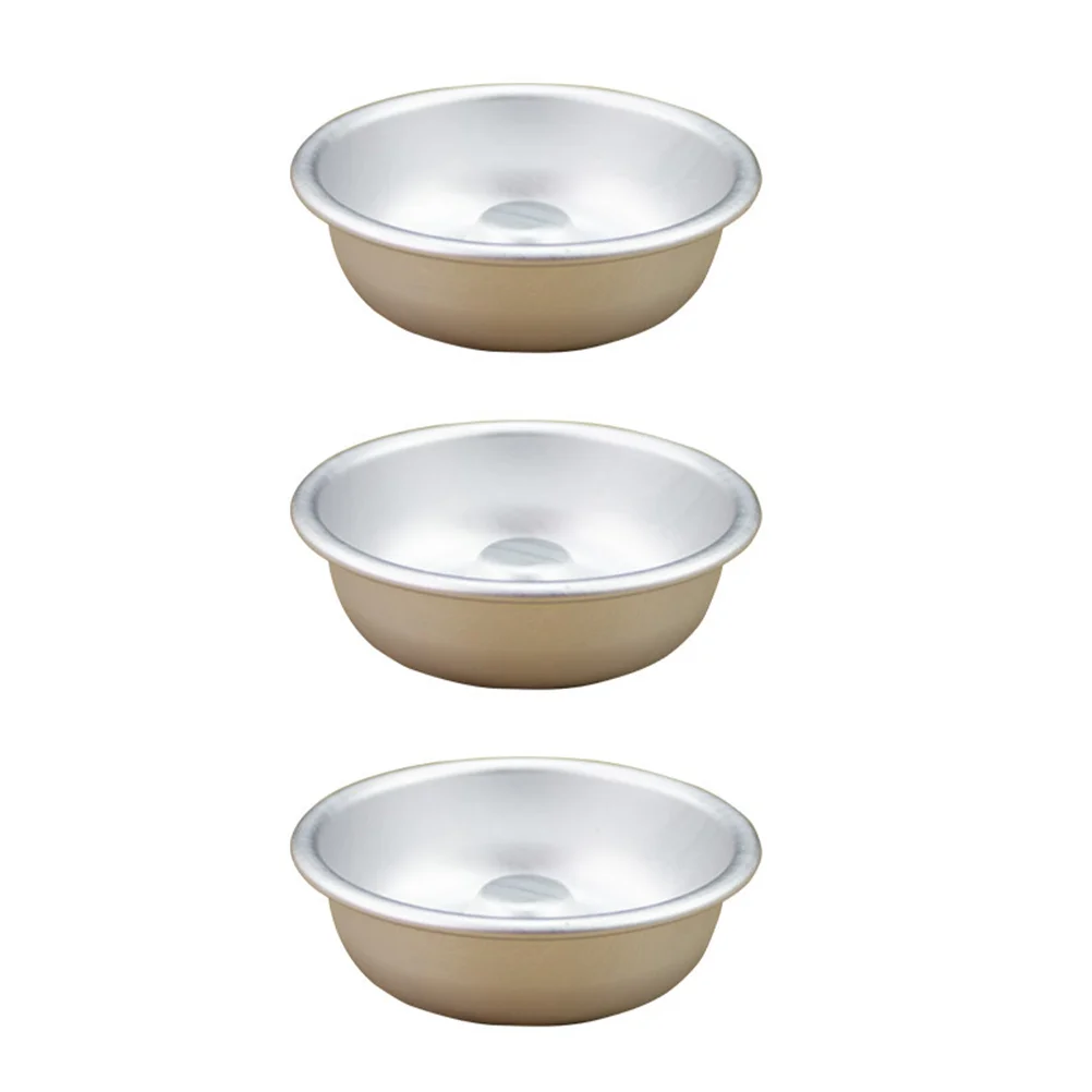 

3pcs Pudding Molds Nonstick Reusable Multifunctional Jelly Mold Tartlet Mold Pudding Molds
