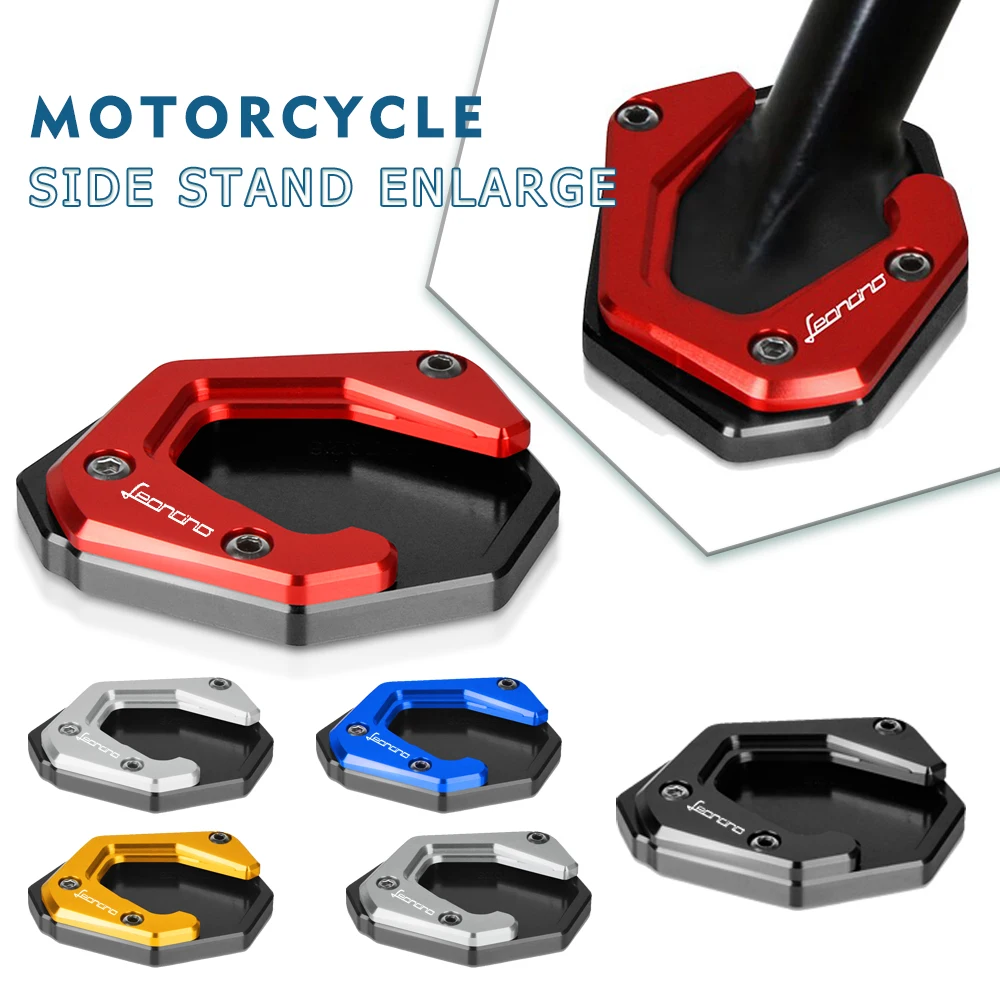

For BENELLI leoncino 250 500 leoncino250 BJ BN 250 300 302 Motorcycle Foot Side Stand Pad Plate Kickstand Enlarger leoncino500
