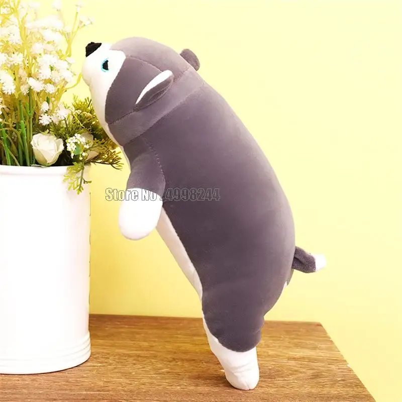 Мягкая милая плюшевая собака хаски набивное животное кукла подушка Детская