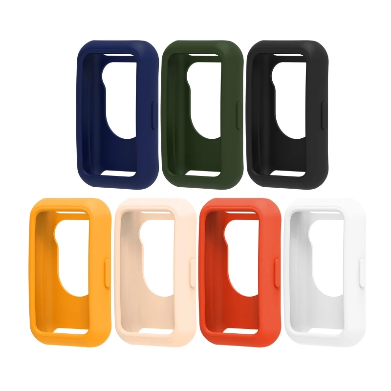 

Smart Watch Soft Case Bumper Cover Lightweight Protective Shell for huaweiBand 7
