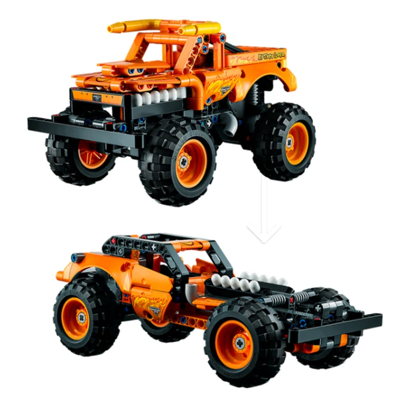 [100% оригинал] LEGO®Technic 42135 Monster Jam™El Toro Loco™Набор моделей (247 шт.) |