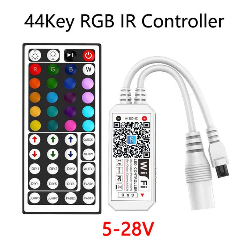 5 в 12 В 24 Wi-Fi светодиодный контроллер Magic Home RGB RGBW RGBWW для светодиодной ленты 5050 2835 5630