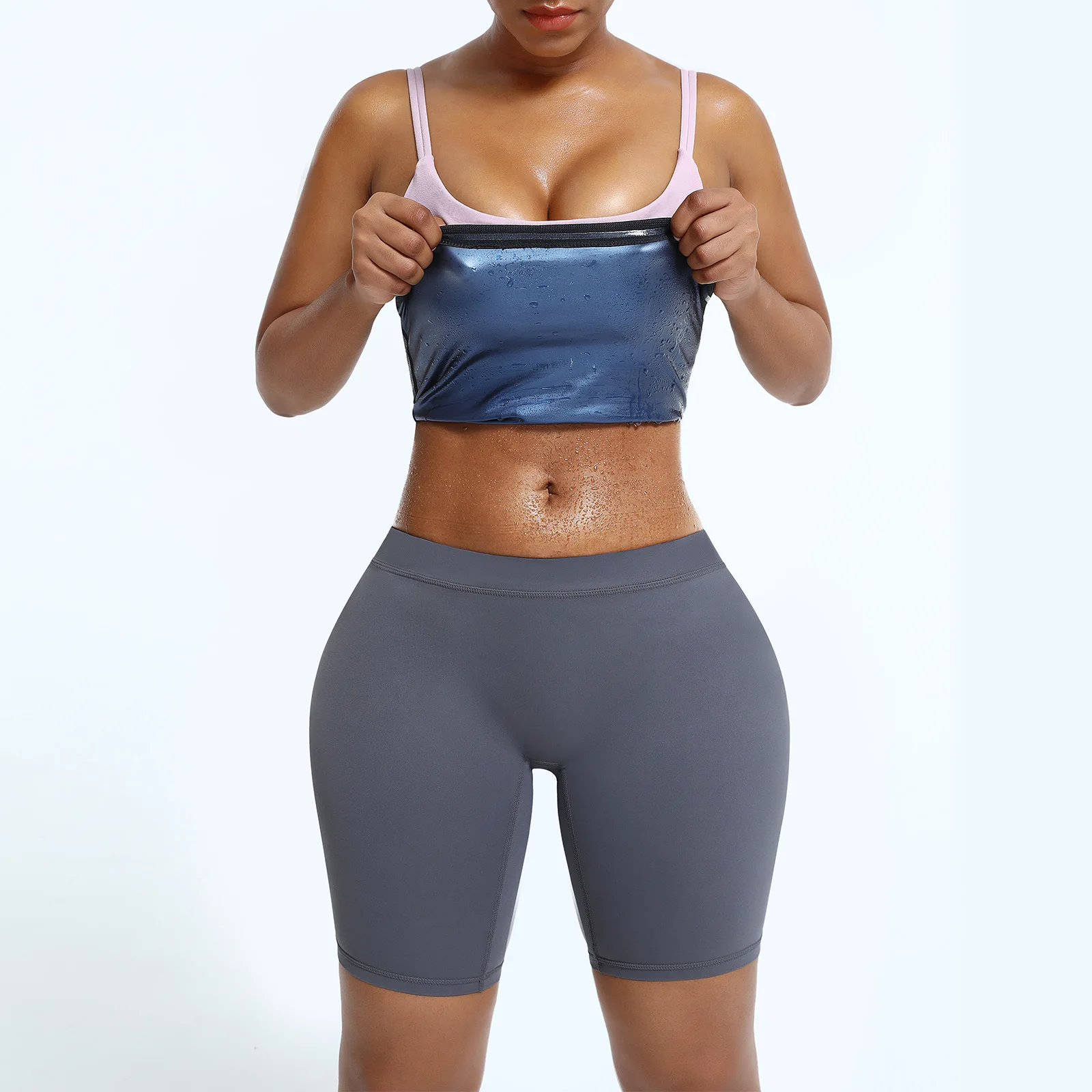 

Sauna Waist Trimmer Belly Wrap Workout Sport Sweat Band Abdominal Trainer Weight Loss Body Shaper Tummy Control Slimming Belt
