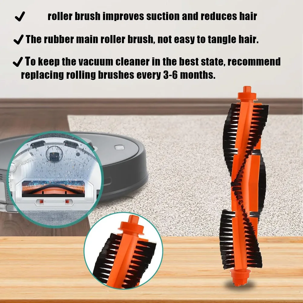 Комплект сменных аксессуаров для Xiaomi Mi Robot Vacuum S12/Mop 2S/Mop P/Mop Pro запасные части