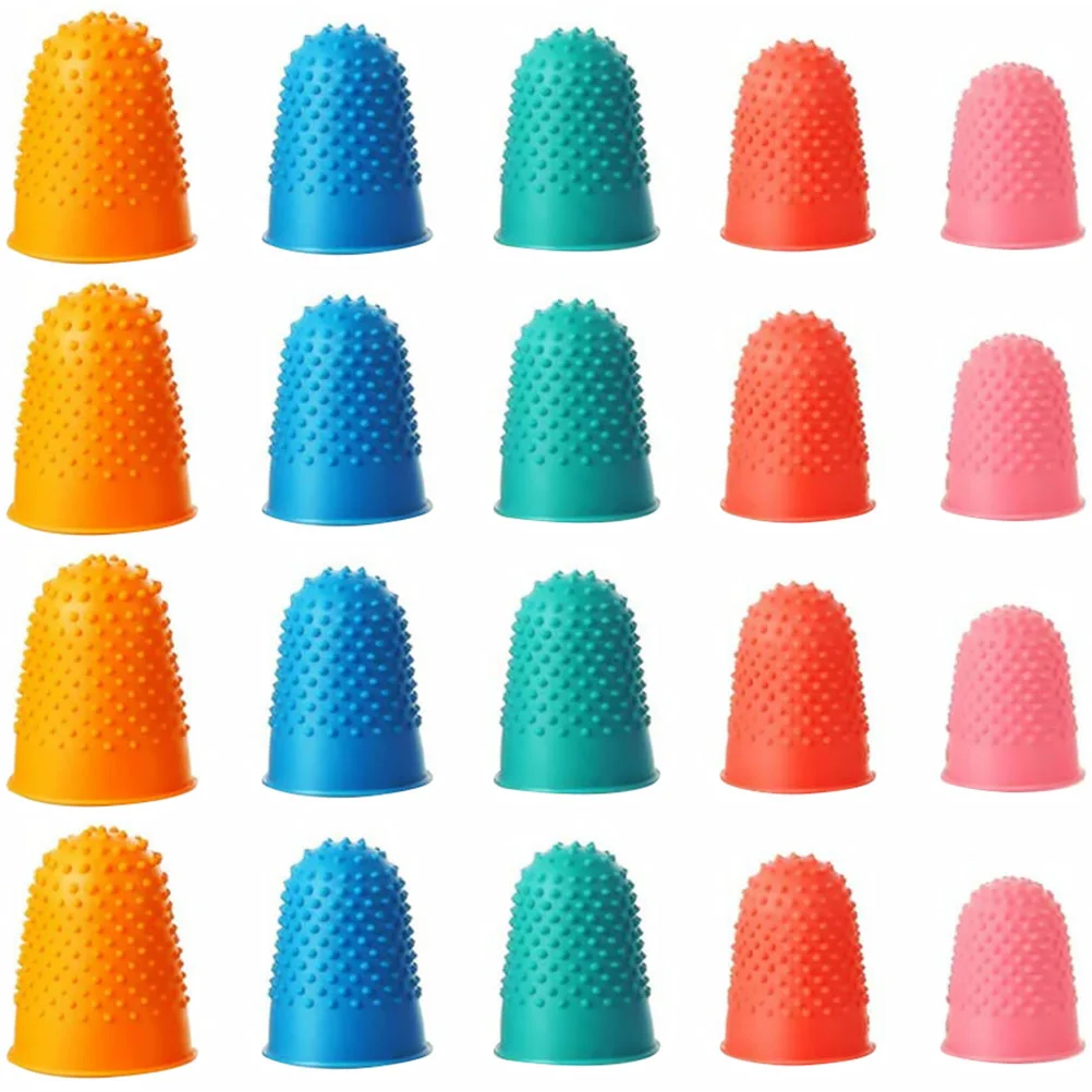 

Finger Silicone Protector Cap Cover Rubber Thumb Support Sleeve Hot Anti Sleeves Protectors Glue Guards Fingertip Covers Skid