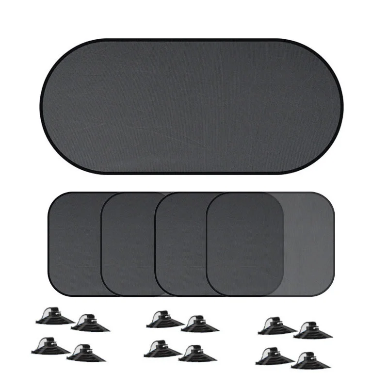 

Universal Car Window Screens Sunshade Anti UV Mesh Cover Protection Car Side Rear Glass Sun Shade Visor Curtain Black Sun Shade