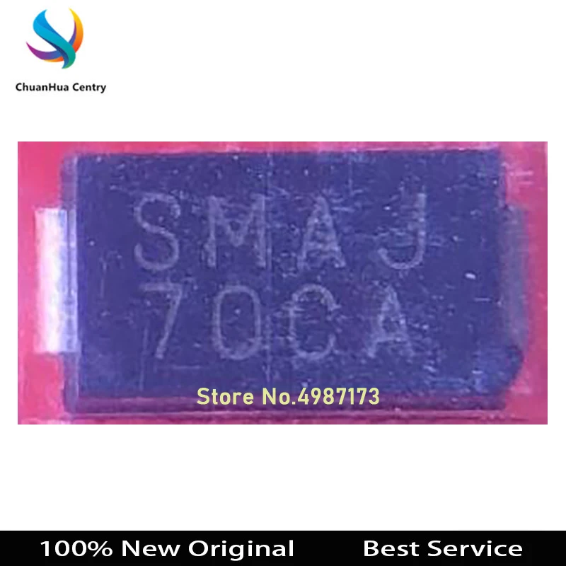 200 шт./лот SMAJ70CA SMB 100% новая Оригинальная фотография