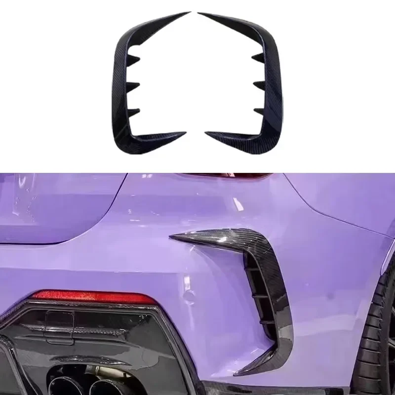 Для BMW 4 серии G22 G23 425 430i 2021+ автомобильный задний бампер из углеродного волокна