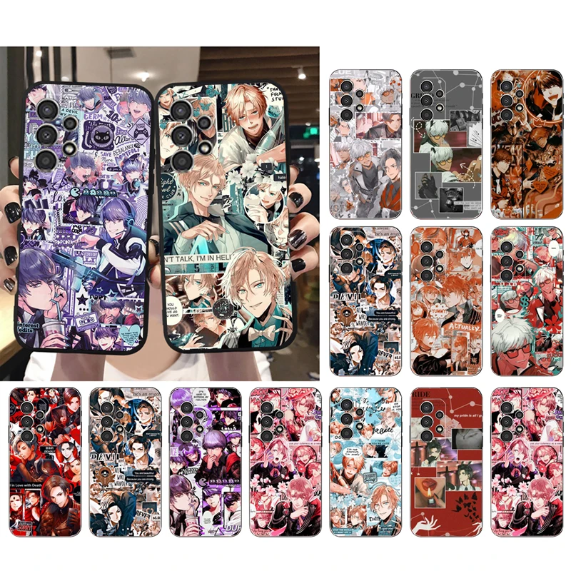 

Phone Case for Samsung Galaxy A73 A53 A13 A22 A12 A32 A71 A21S A33 A52 A72 A02 A03 A51 A31 M31 Obey Me Anime Funda