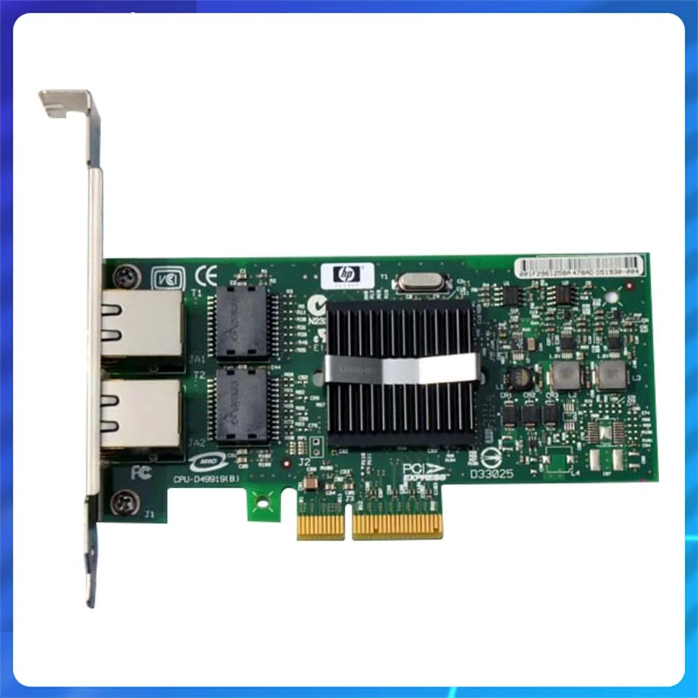 Original 412648-B21 412646-001 412651-001 for HP NC360T PCI-E Gigabit Network Card PCI Express Dual Port NIC Ethernet Adapter