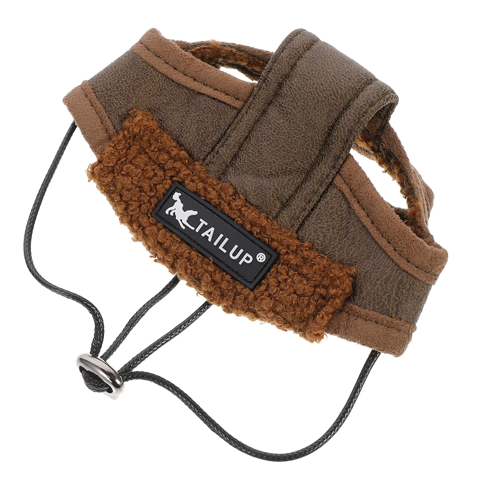 

Dog Hat Costume Winter Puppy Cap Hats Pet Dogs Cosplay Ornament Cat Ear Holes Headwear Coffee Accessories Show Headgear Beanie