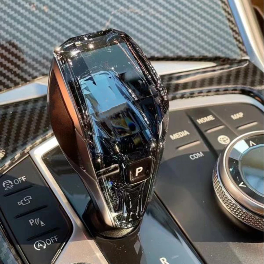 

Роскошная светодиодная ручка переключения передач crystal Luxury, универсальные автомобильные Хрустальные Ручки для BMW 6 7 X3 X4 Series F01 F02 F04 F12 F13 F25 F26, ...