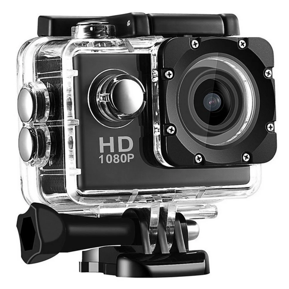 

1080p Ultra HD action camera, waterproof camera, 30m, waterproof, DV, sports, underwater Free shipping