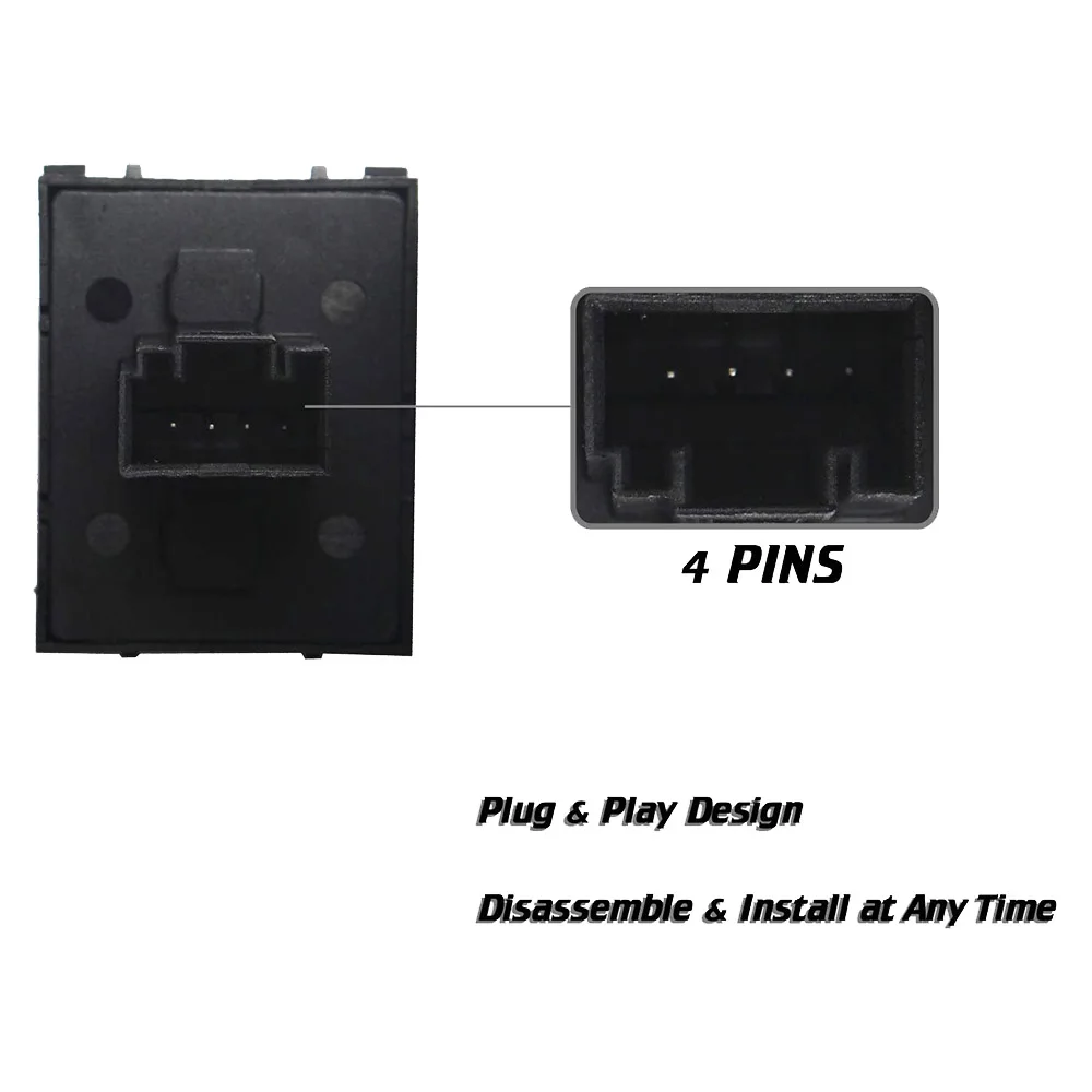 Замена кнопки переключателя стеклоподъемника автомобиля для Volkswagen Golf Eos GTI Rabbit B6