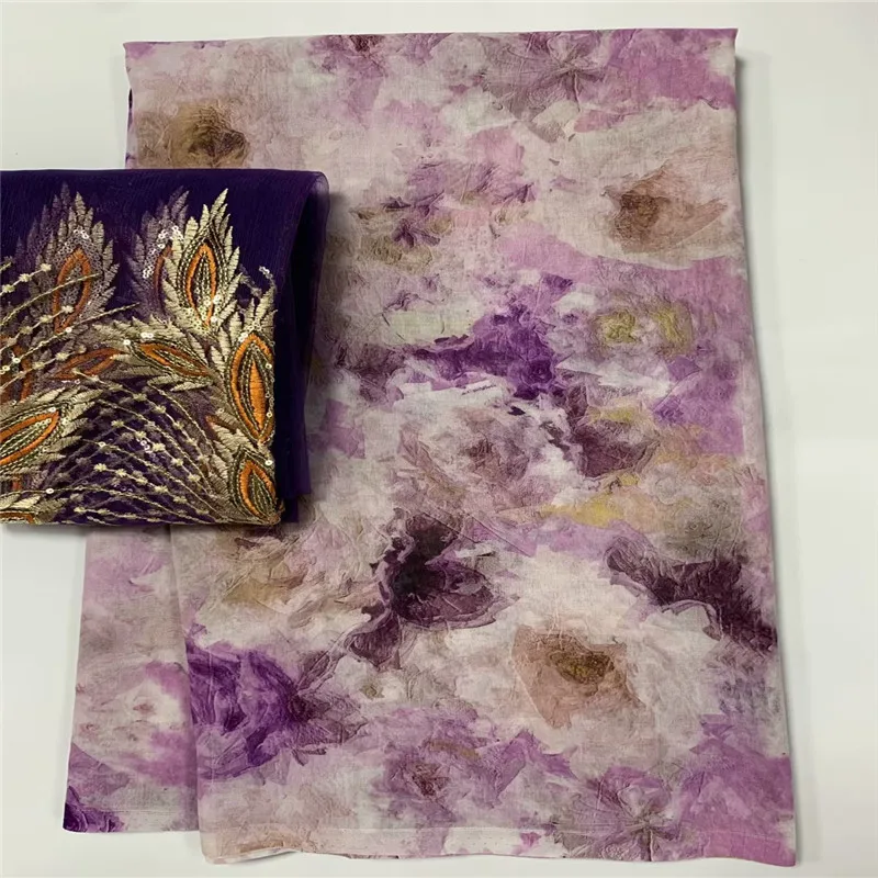 

7 yard With Scarf Swiss lace fabric latest print Dry lace African 100% cotton soft fabrics Swiss voile lace Dubai style LXE0519