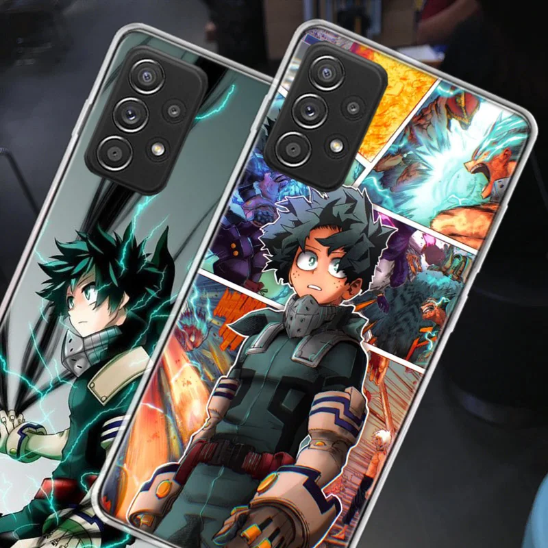 Чехол для телефона Deku Izuku Midoriya My Hero моя геройская Академия Galaxy Note 20 Ultra 10 Lite 9 8 Samsung