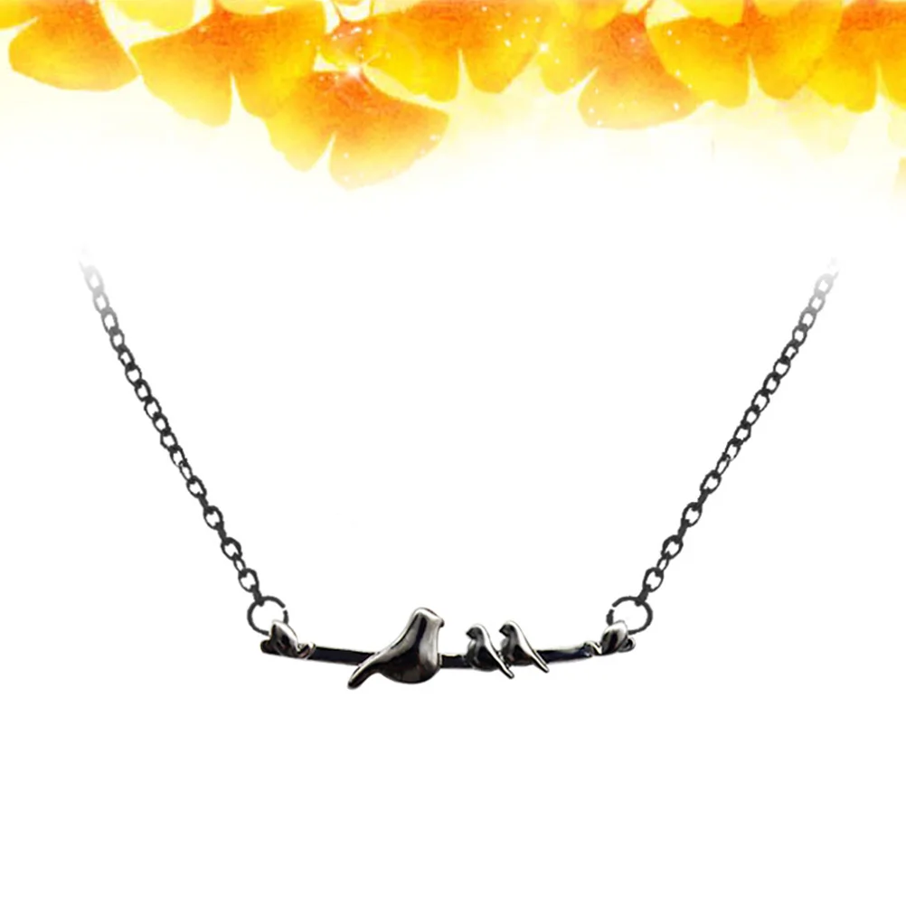 

1pc Necklace Creative Bird Shaped Alloy Charm Pendant for Mothers Day Gift Birthday
