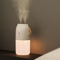 wireless air humidifier aroma diffuser 2000mah battery rechargeable double nozzle essential oil diffuser mist maker humidifier