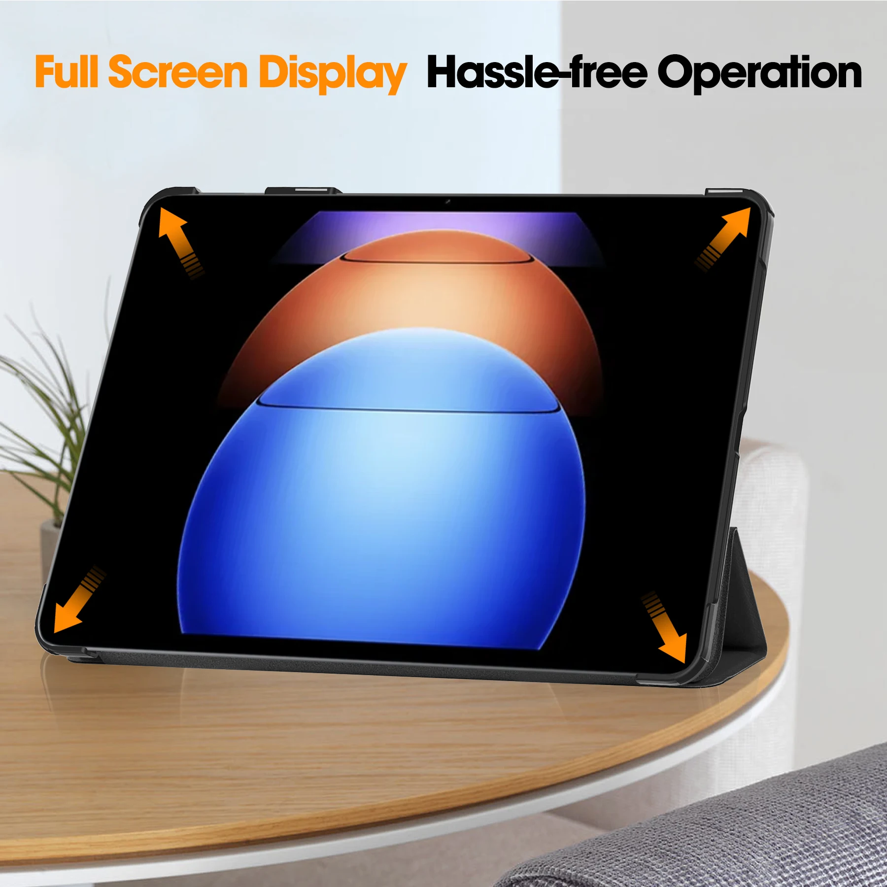 Магнитный складной кожаный чехол для Xiaomi Pad 6S Pro 12 4 дюйма