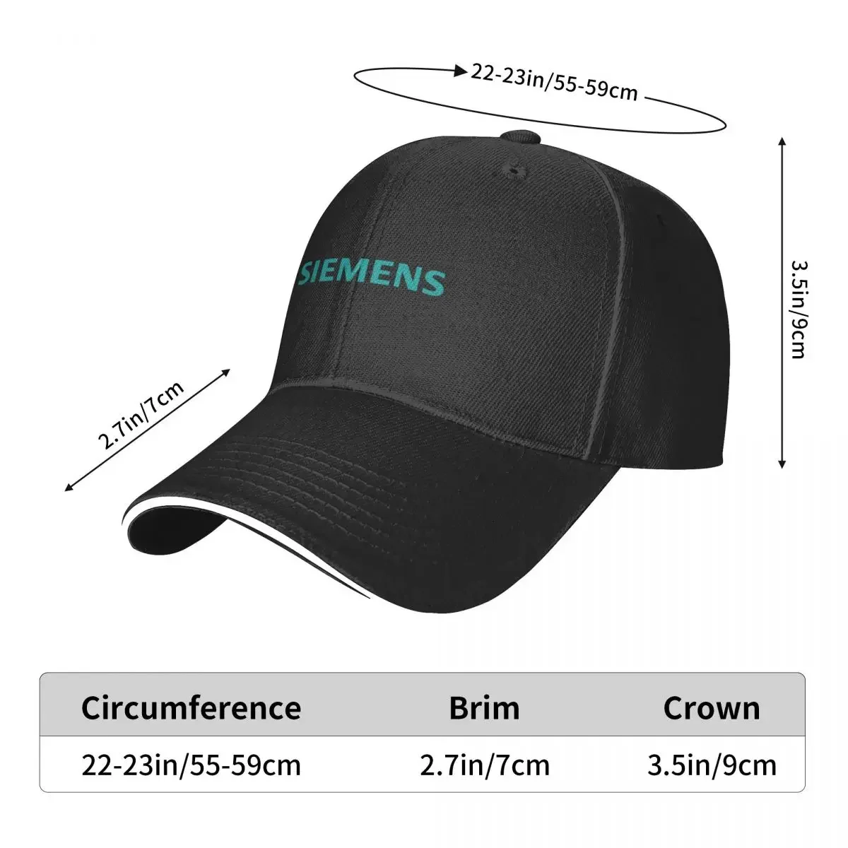 Модные мужские кепки Siemens в стиле хип-хоп