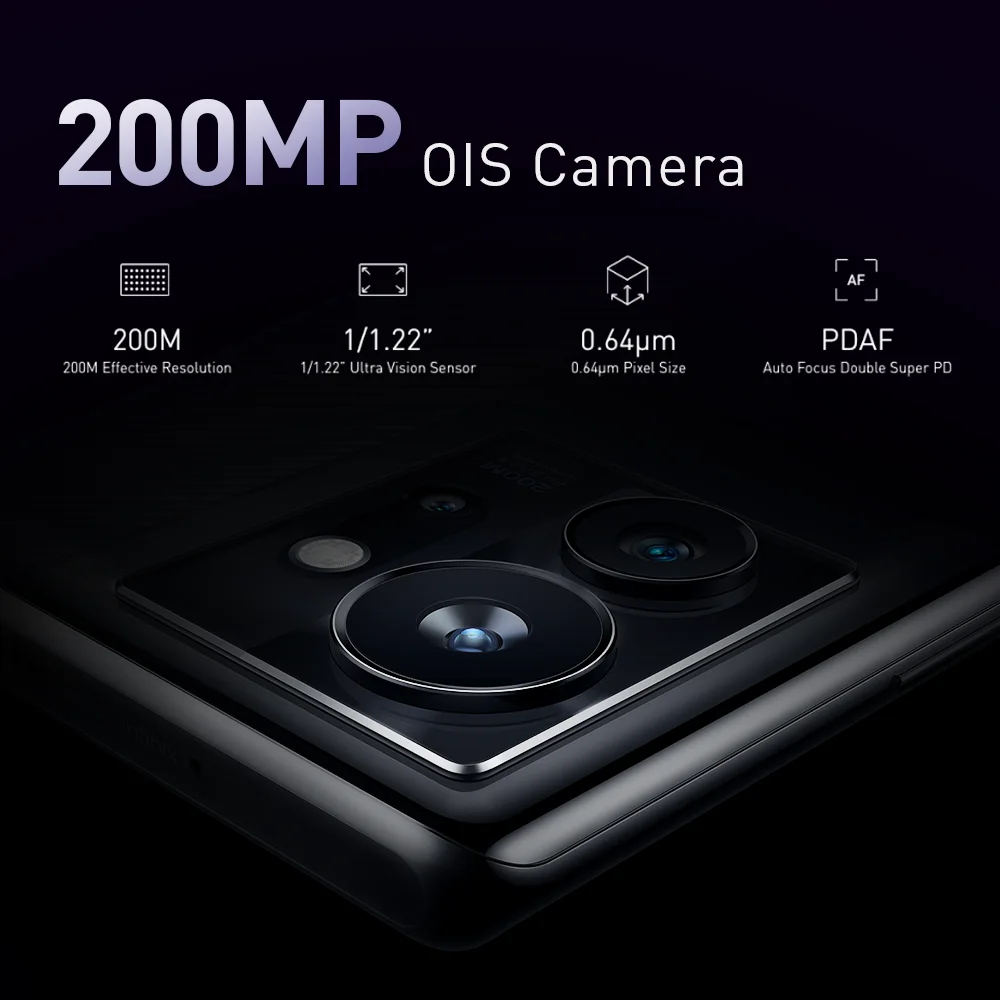 *World Premiere* infinix Zero Ultra 5G NFC Smartphone D920 6nm 5G Processor 180W Thunder Charge Mobile Phone 200MP  6.8