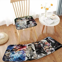bungou stray dogs art meditation cushion stool pad dining chair tatami seat cushion anti slip stool seat mat
