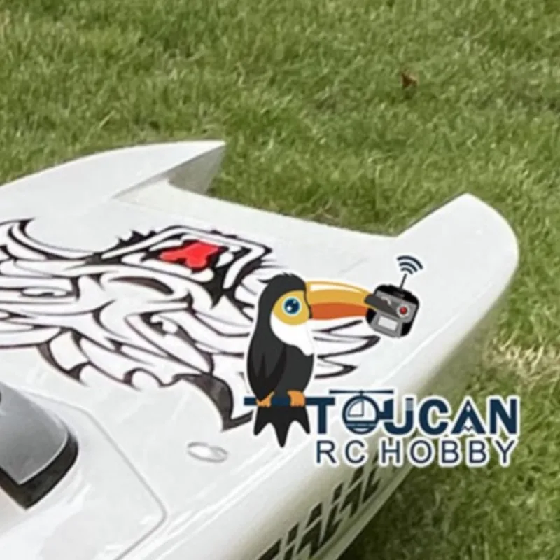 Фото DTRC G30E 30CC Волокно 70 км/ч Gaso-line Racing RC Boat Toucan Hobby Высокоскоростной ARTR с радиосистемой Сервоприводы Корабль Игрушки Модель №1