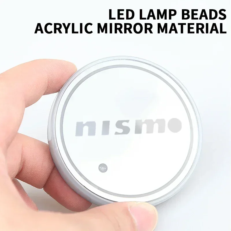1/2 шт. красочный универсальный светодиодный автомобильный подстаканник RGB Light Mat