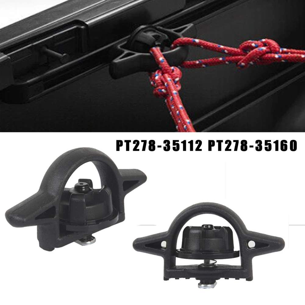 

Bed Cleat Cargo Box Anchor Black Direct Replacement 2pcs ABS For Tacoma