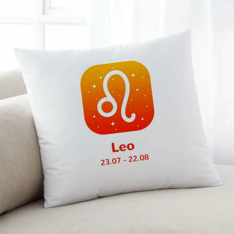 

Двенадцать созвездия зодиака знак Подушка Чехол мокко наволочка для подушки мультяшный домашний текстиль наволочка для подушки аниме Деко...