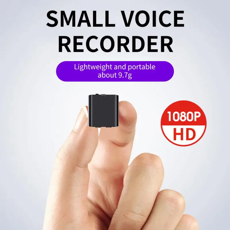 

Q63 Professional Voice Control Recorder 30 Days Standby Recording Aluminum Alloy Body Magnetic HD Built-in Time Chip