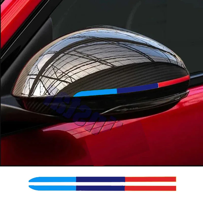 

2 шт. M Power Performance наклейка на зеркало заднего вида для BMW F30 F10 E60 E90 M3 M4 M5 320 330 328 520 530 550 E39 E46 60 E61