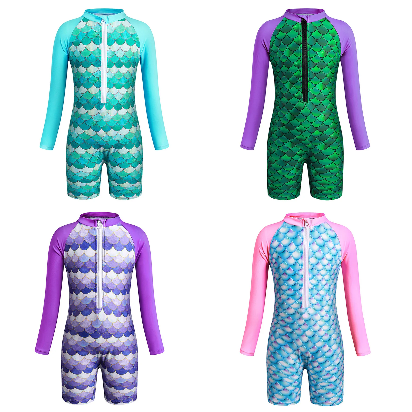 Детский сплошной купальник для девочек плавательный костюм Атлетический с