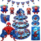 Товары для украшения тортов Marvel, аксессуары для торта на день рождения человека-паука, украшение для вечевечерние НКИ, подарки, игрушки для детей