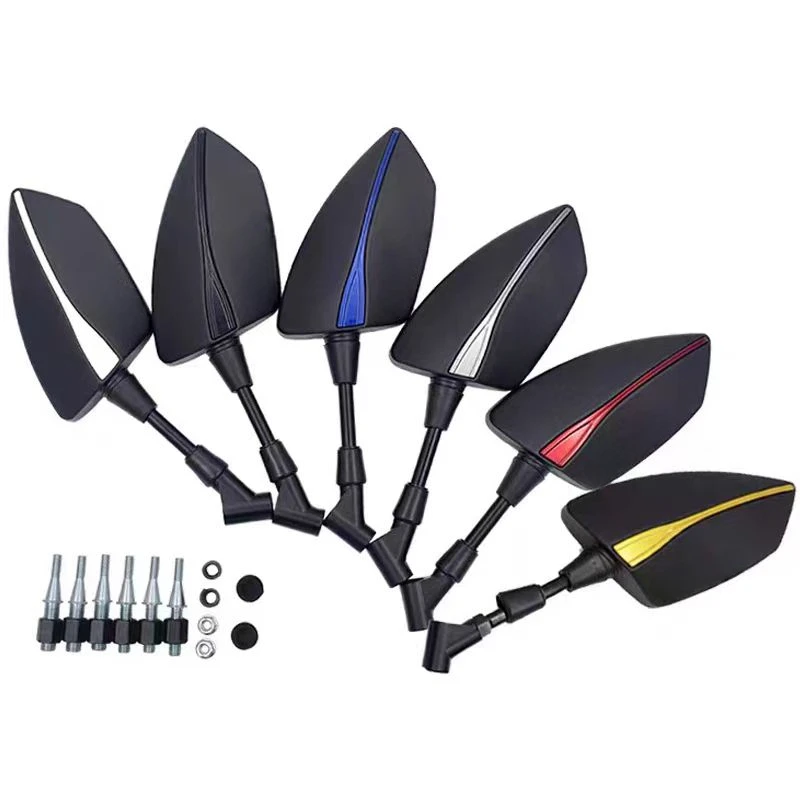 Зеркало заднего вида для мотоцикла 8/10 мм Yamaha Mt 07 R6 Suzuki Gsr 600 Honda Cbf 500 Kawasaki Z900 S1000rr