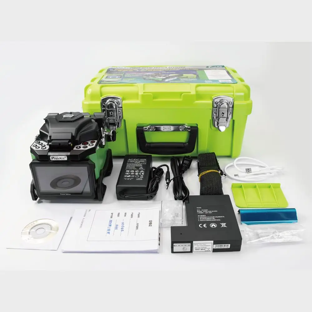 Pro'sKit TE-6201G-W Сварочный аппарат для оптического волокна Машина горячего