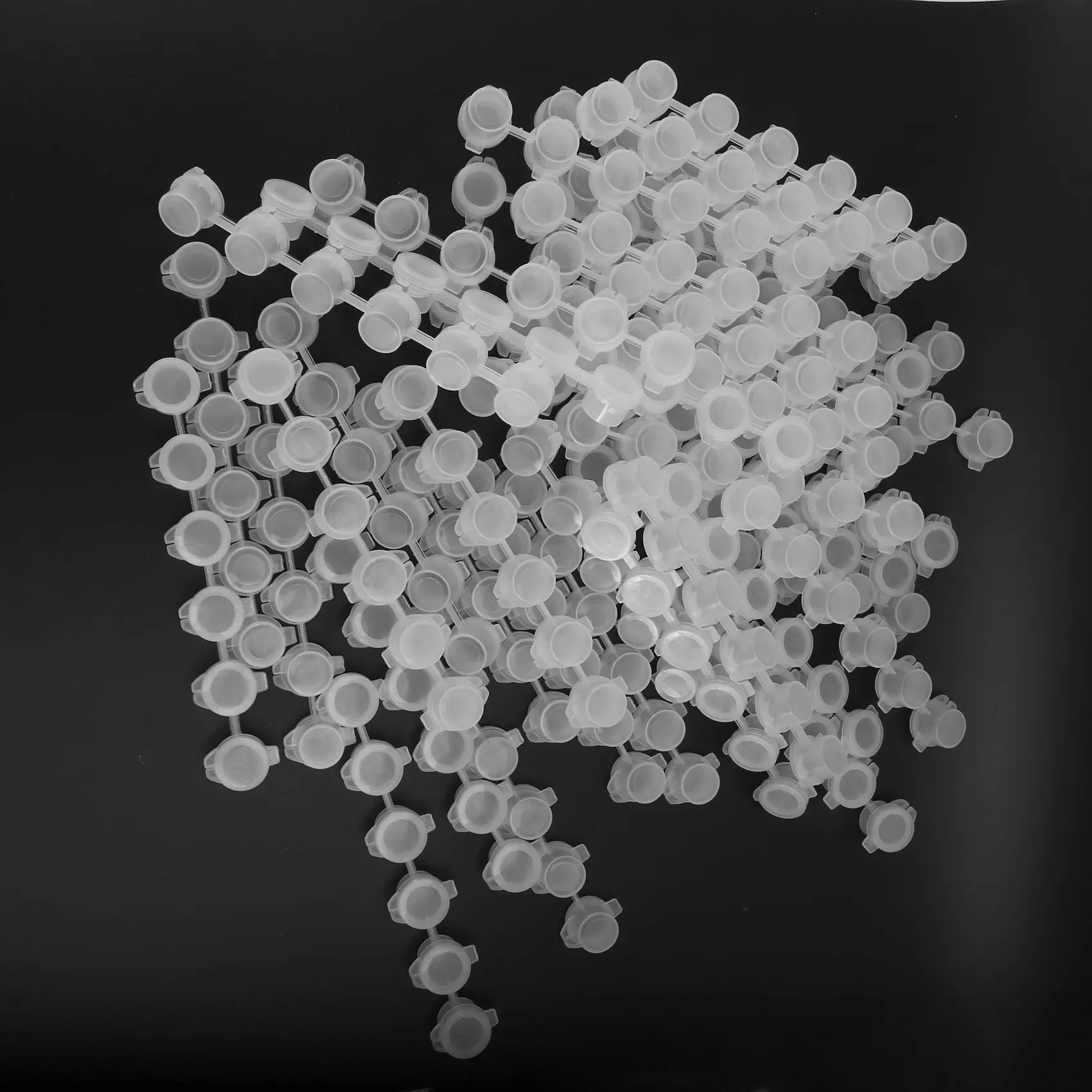 Пустой горшок для краски 240 шт. 40 полосок акриловый мини-контейнер полоски