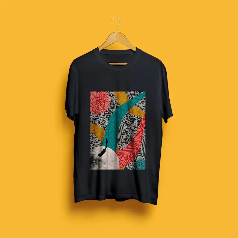 Оригинальная футболка унисекс вдохновленная Вселенной его величественность и