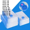 Large vacuum bag home organizer quilt clothes vacuum storage bag waterproof compression travel space-saving airbags 1