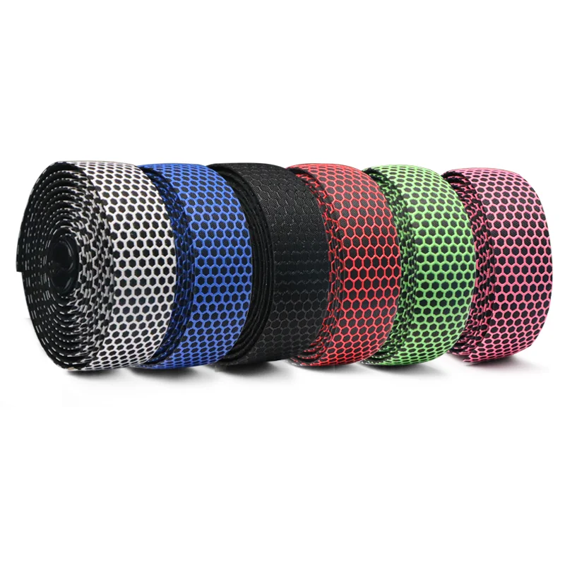 

Bike Handlebar Tape Silica Gel Road Bicycle Handle Bar Straps Breathable Anti-slip Cycling Racing Fixed Gear Belt