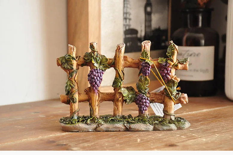 

resin figure mental psychological sand table game box court therapy grape trellis