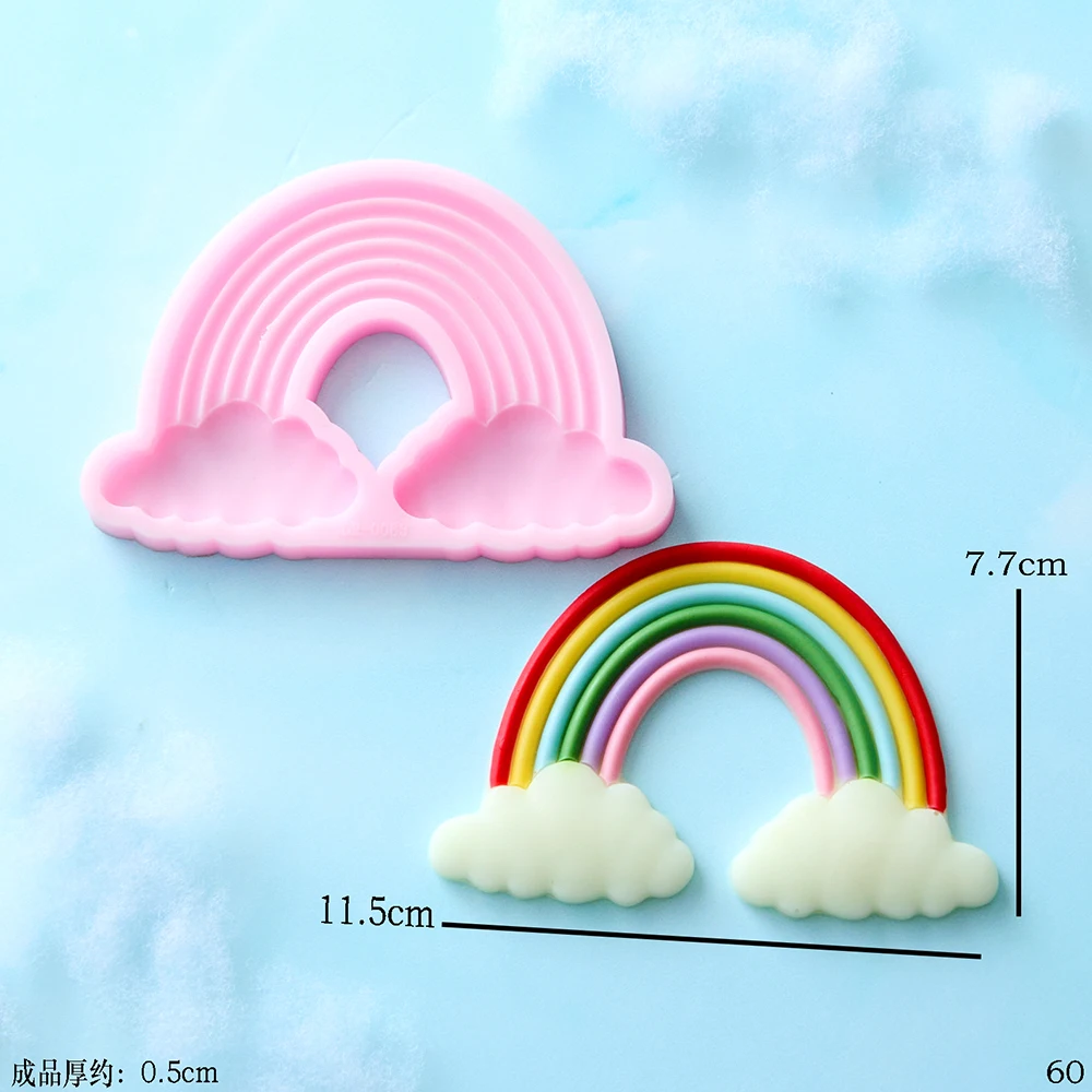 

Силиконовые формы для торта Stars Moon Clouds Rainbow