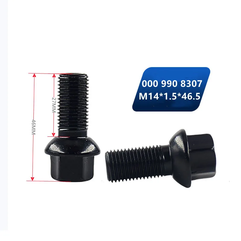 

1pcs Wheel Lug Bolt 0009908307 For Mercedes C230 C250 C300 C63 CLK63 CLS500 CLS55 CLS550 CLS63 E280 E500 S600 W204 W163 W251