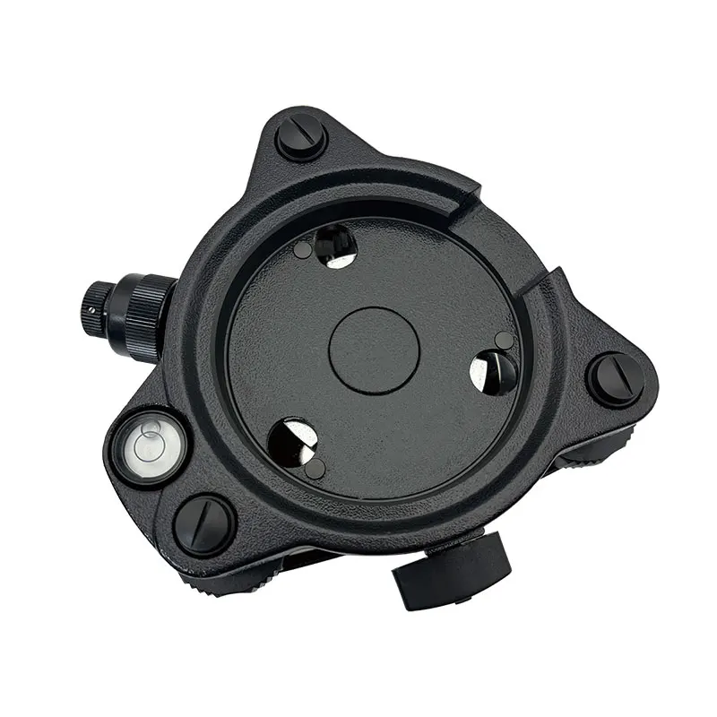 

New High Quality Black Three-Jaw Tribrach Adapter With Optical Plummet For Total Station Survey Instruments