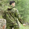 Tactical Jacket Wear-resistant Camping Military Jackets Army Clothing Male Hooded Hunting Clothes Camo Waterproof Windbreakers 4